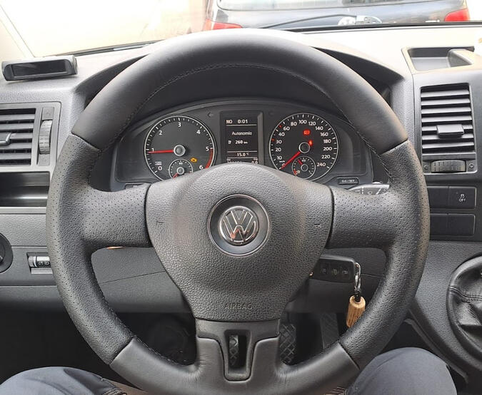 Volante restaurado